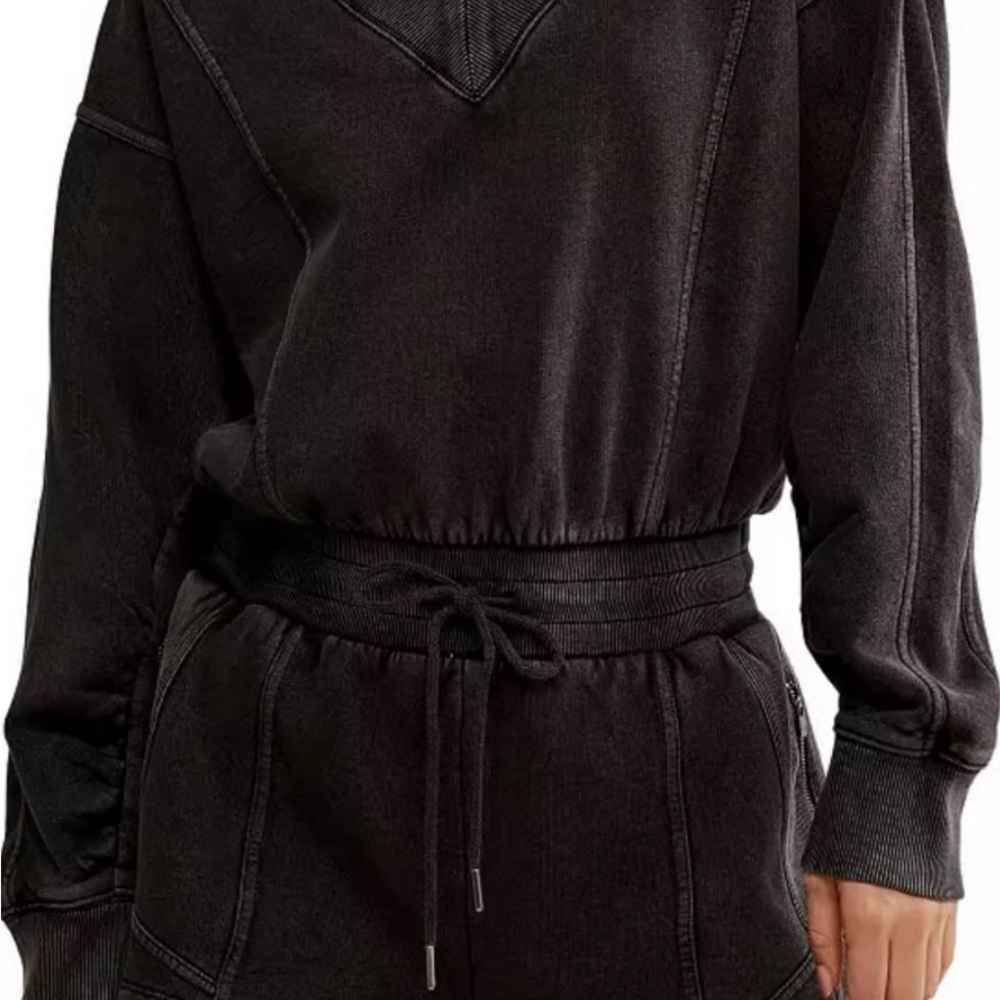 Free People Black Jumpsuit